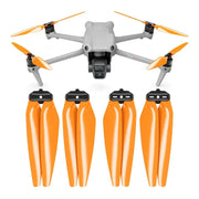 Master Airscrew - DJI Air 3 / Air 3S Stealth Upgrade Propellers - Propeller till DJI Air 3 / Air 3S - Orange - Kit 4-Pack - Action King