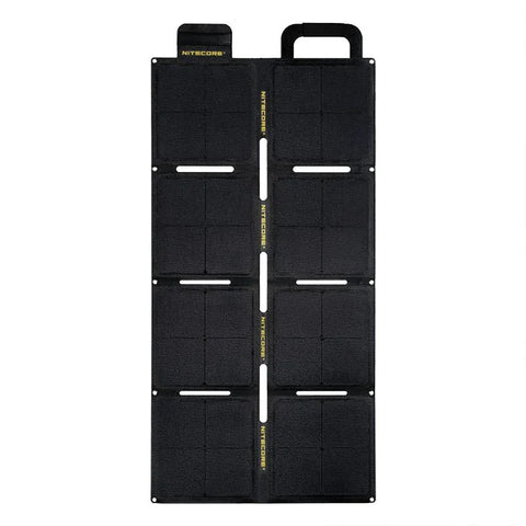 Nitecore FSP100W Vandtæt Foldbart Solpanel 100W - Bærbart Vandtæt Solpanel 100W