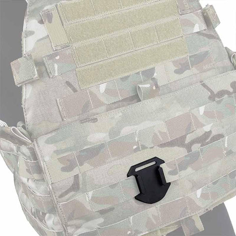 Taktisk montering til GoPro til rem / Molle - GoPro-montering til Molle-system - Aluminium