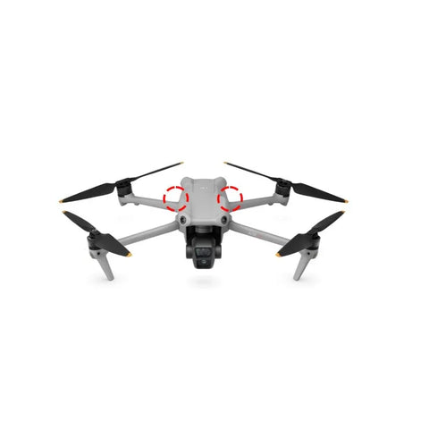 Aksel til DJI Air 3 til motorarm - Bagpå