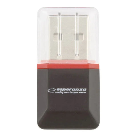 Esperanza USB microSD-læser EA134K Hukommelseskortlæser