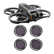 JSR Filter 4-pack - ND8/PL + ND16/PL + ND32/PL + ND64/PL till DJI Avata 2 - Kit - Action King