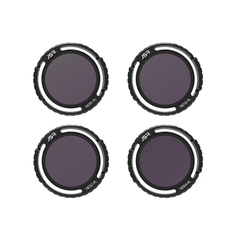 JSR Filter 4-pack - ND8/PL + ND16/PL + ND32/PL + ND64/PL till DJI Avata 2 - Kit - Action King