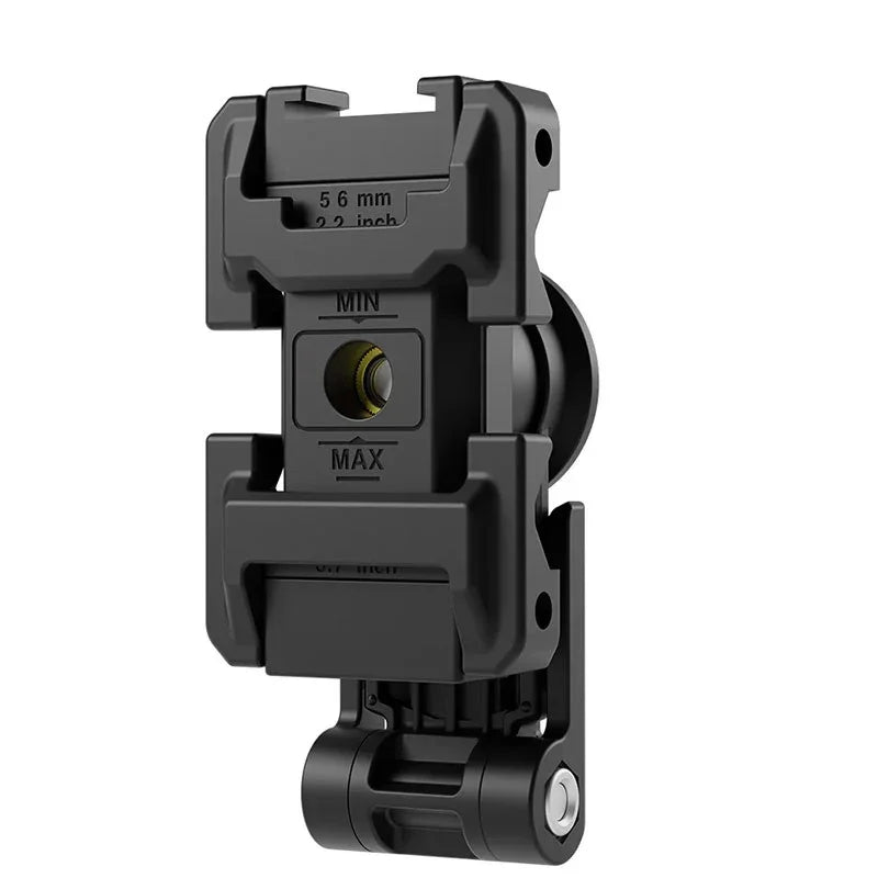 Telesin PM-001 Multifunctional Phone Holder - Fäste / Hållare Mobiltelefon Med Tillbehörshållare + 1/4" gänga till 1/4" Skruv - Action King