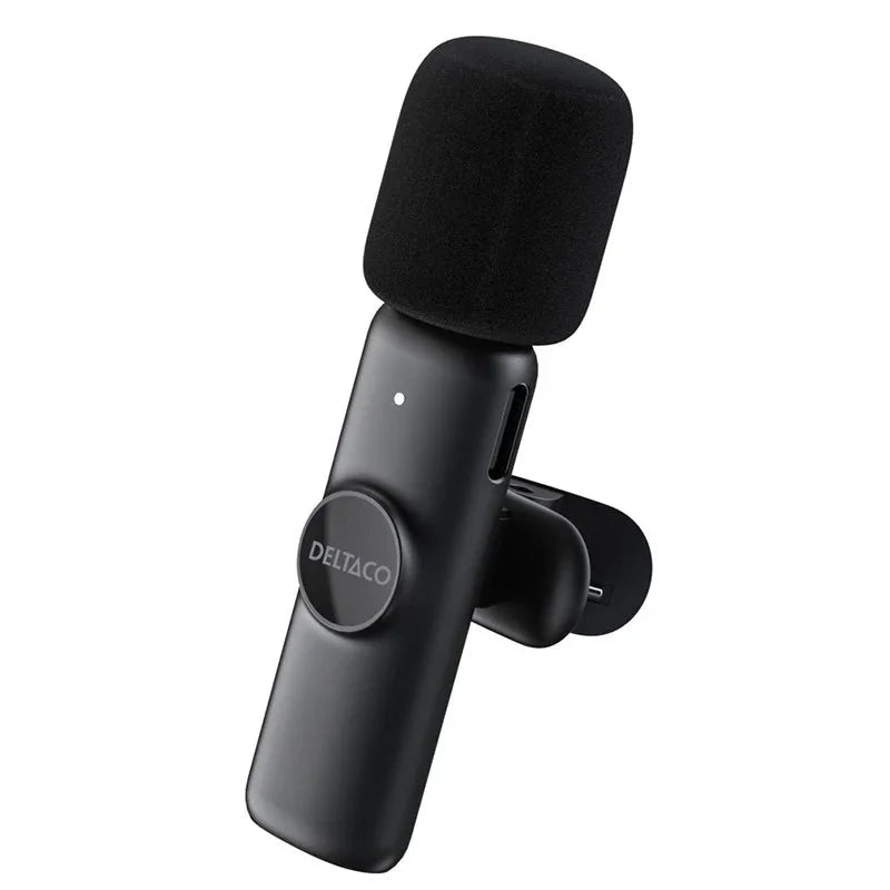 Deltaco Trådlös Mikrofon till Mobil iOS / Android & Dator - Kit - Action King