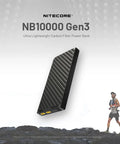 Nitecore NB10000 GEN3 Power bank - 10000mAh - Kolfiber - Action King