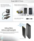 Nitecore NB10000 GEN3 Power bank - 10000mAh - Kolfiber - Action King