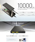 Nitecore NB10000 GEN3 Power bank - 10000mAh - Kolfiber - Action King