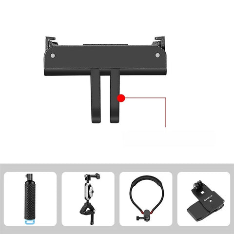 Magnetisk hurtigudløserbeslag til DJI Osmo Action 5 Pro / 4 / 3 - Hurtigudløser
