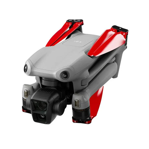 Master Airscrew - DJI Air 3 / Air 3S Stealth Upgrade Propeller - Propeller til DJI Air 3 / Air 3S - Rød - Sæt med 4 stk.