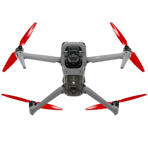 Master Airscrew - DJI Air 3 / Air 3S Stealth Upgrade Propeller - Propeller til DJI Air 3 / Air 3S - Rød - Sæt med 4 stk.
