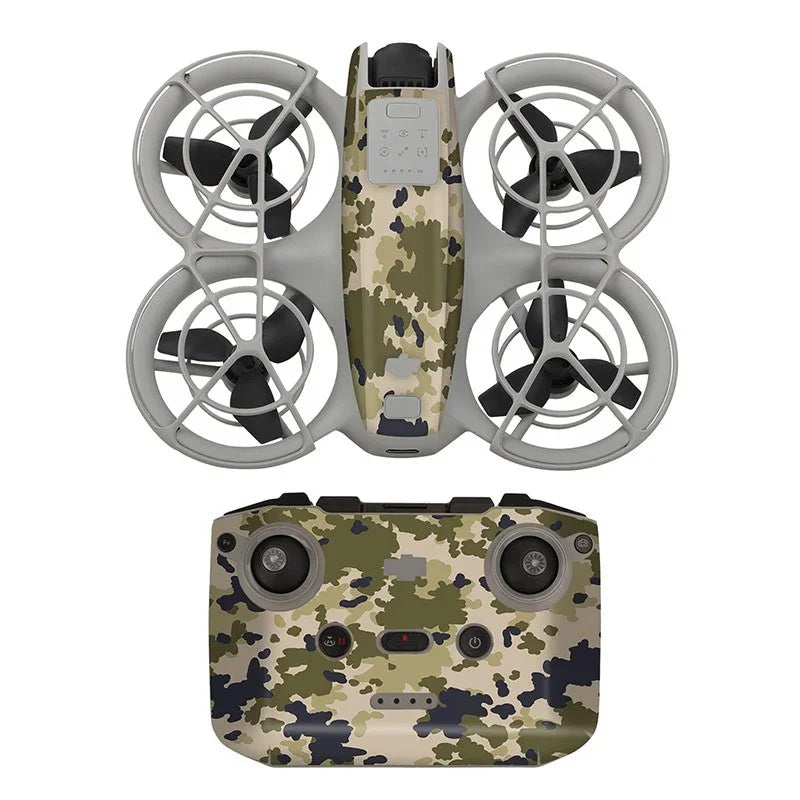 Kamouflage skin DJI Neo + RC-N3 - Kamouflage Öken - Action King