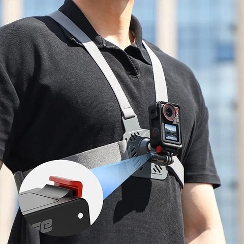 Hurtigudløserbeslag til DJI Osmo Action 5 Pro / 4 / 3 Magnetisk udløserbeslag