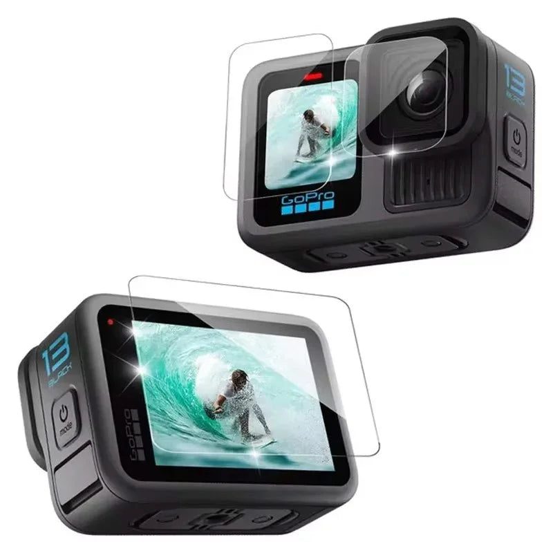 Linsskydd och Skärmskydd till GoPro Hero13 Black - Kit - Action King