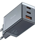 Mcdodo GaN 5 Mini Fast Charger Pro CH-1544 - Väggladdare - Snabbladdare QC4+ / PD 67W - 110-240V till USB - 3xUSB A/C - Svart - Action King