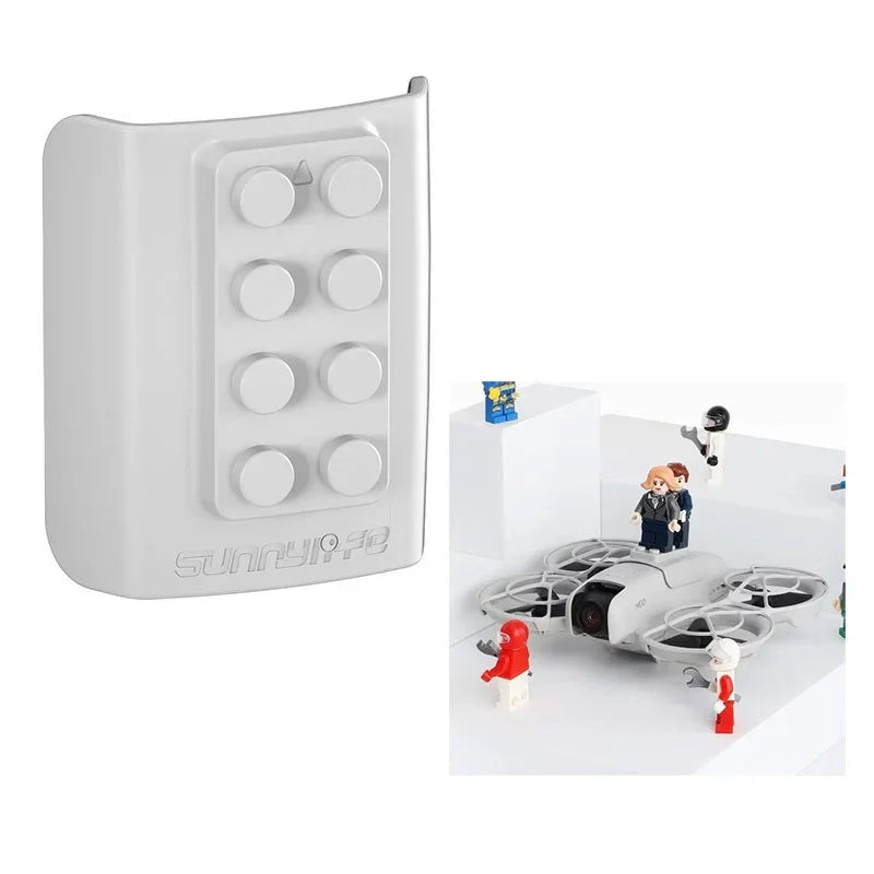 Fäste / Building Blocks Adapter till DJI Neo - Ovansida - Action King