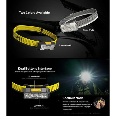 Nitecore NU27 Pandelampe - 600lm