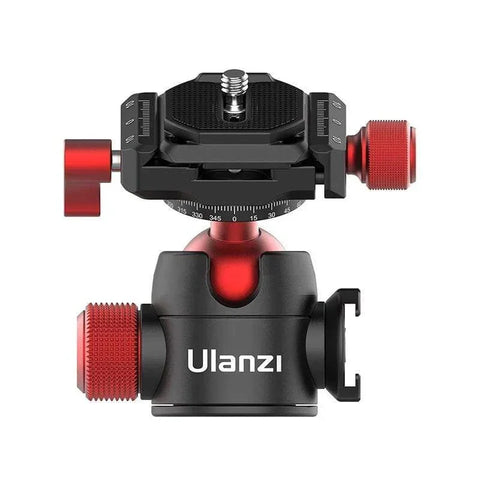 Ulanzi U-70 Kuglehoved Vlog med Tilbehørsholder 360 Grader - Aluminium