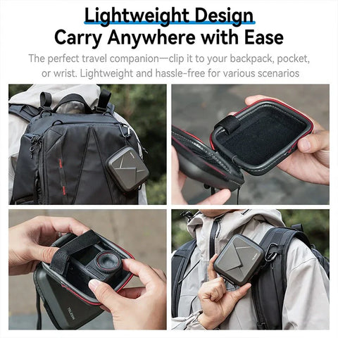 Telesin Kleines Hardcase/Tasche für Actikon-Kamera – Universal
