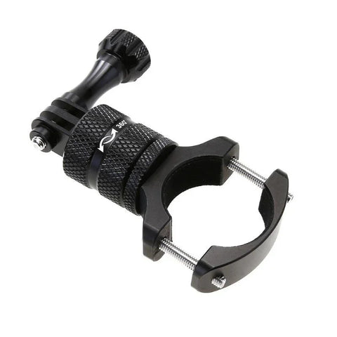 GoPro-holder til cykelstyr og -rør - Drejelig 360 grader - Rør 20-35mm - Aluminium
