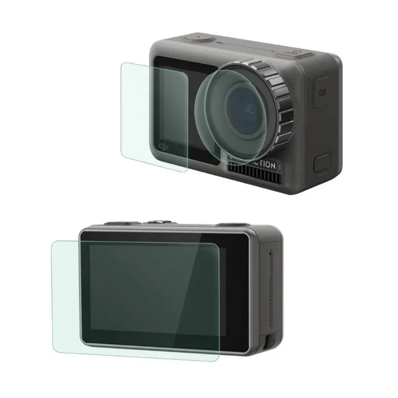Linsskydd och Skärmskydd till DJI Osmo Action - Kit - Action King