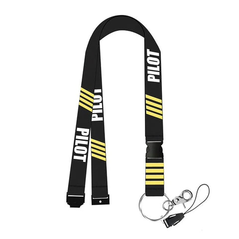 Halsrem / Lanyard - PILOT IIII - Sort