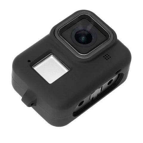 Silikone-etui til GoPro Hero8 Black - Håndledsrem - Sort
