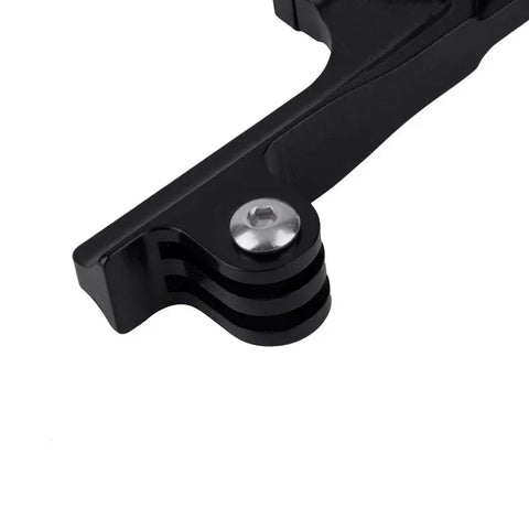 Kamerabeslag til GoPro på cykelstyr - Lang arm - Aluminium