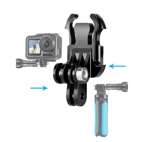 Hurtigudløser til GoPro osv. - "J Hook" - Dobbelt