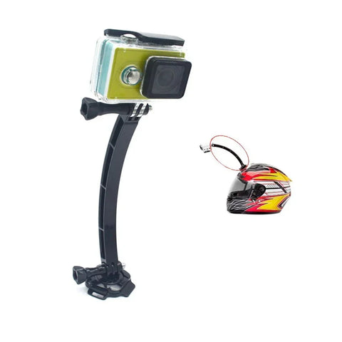 GoPro-beslag og arm til hjelm, der kan drejes 360 grader
