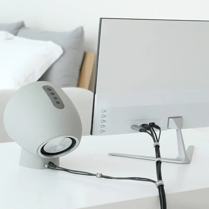 Baseus kardborrband på rulle, bredd 14mm, 3m - Grå - Action King