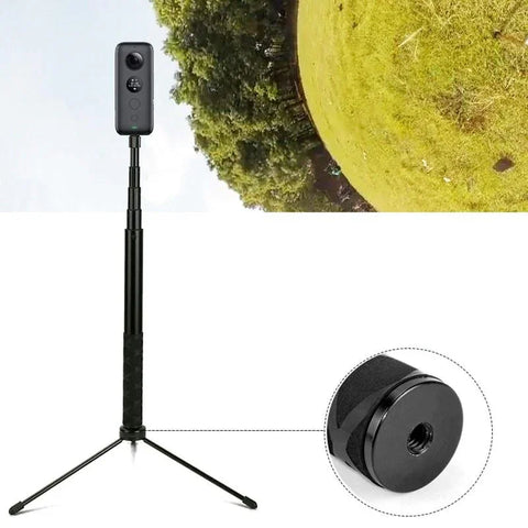 Håndholdt stativ - Selfiestang Aluminium 280-1110mm