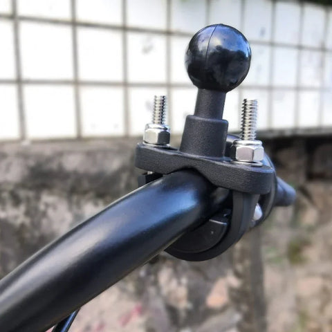Dobbeltledsbeslag til rør, cykler, motorcykler - 360° kugleled - Kraftig - Aluminium - Sæt