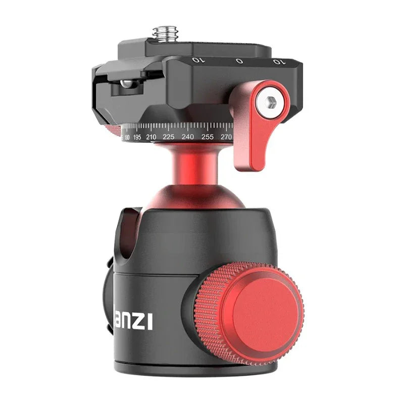 Ulanzi U-70 Kulledsfäste Vlog med tillbehörshållare 360 grader - Aluminium - Action King