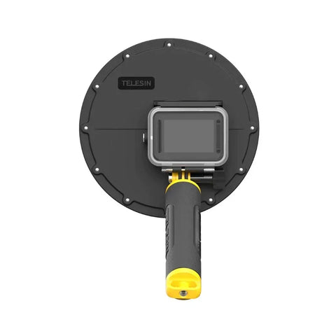 Dome Port 6" til GoPro Hero 13/12/11/10/9 Sort - Kit