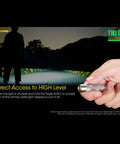 Nitecore TIKI GITD Nyckelringslampa USB-C - 300lm - Action King