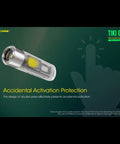 Nitecore TIKI GITD Nyckelringslampa USB-C - 300lm - Action King