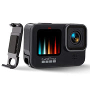 Batterilucka med genomföring USB till GoPro Hero12/11/10/9 Black - Aluminium - Action King