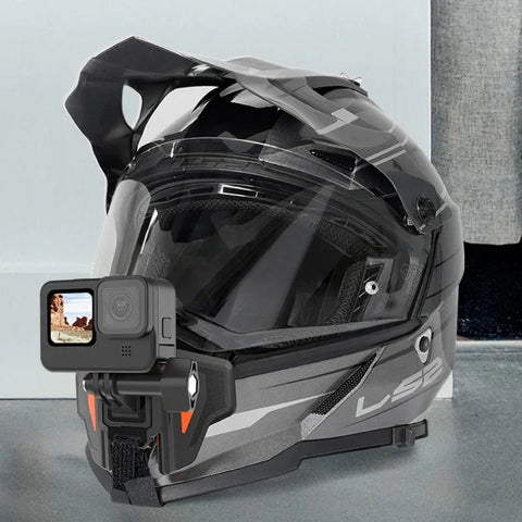 Telesin Hjelm Hagebeslag - GoPro Beslag - Sammenklappelig