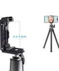 Telesin Tripod flexibelt 360 grader kulledshuvud 1/4" skruv / Mobilhållare / Tillbehörssko - Bläckfisk - Action King