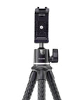 Telesin Tripod flexibelt 360 grader kulledshuvud 1/4" skruv / Mobilhållare / Tillbehörssko - Bläckfisk - Action King