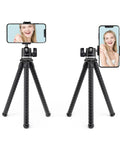 Telesin Tripod flexibelt 360 grader kulledshuvud 1/4" skruv / Mobilhållare / Tillbehörssko - Bläckfisk - Action King