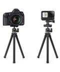 Telesin Tripod flexibelt 360 grader kulledshuvud 1/4" skruv / Mobilhållare / Tillbehörssko - Bläckfisk - Action King