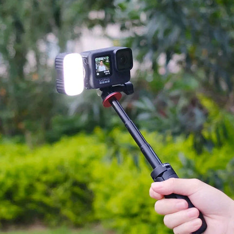 Ulanzi G9-6 Batteridæksel med cold-shoe, 1/4" gevind og USB-gennemføring til GoPro Hero12/11/10/9 Sort