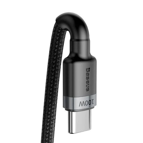 Baseus Cafule USB-C kabel PD 2.0 / QC3.0, 100W, 20v/5A, 2m - Sort