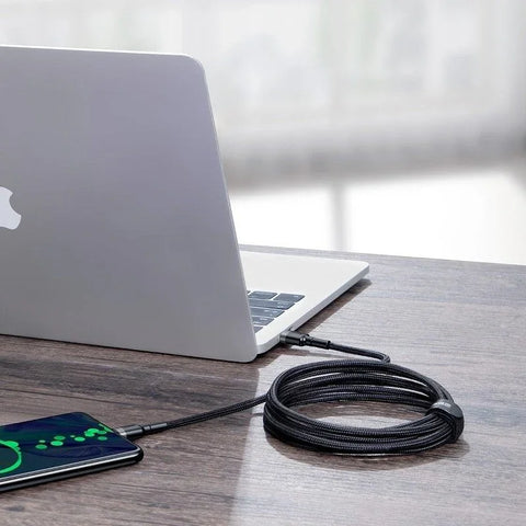 Baseus Cafule USB-C kabel PD 2.0 / QC3.0, 100W, 20v/5A, 2m - Sort