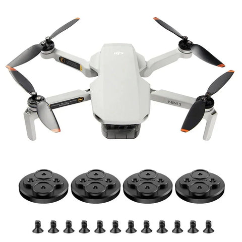 Motorbeskyttelse / dæksel til DJI Mini 2 / Mini SE / Mini 4K - Aluminium - Sort
