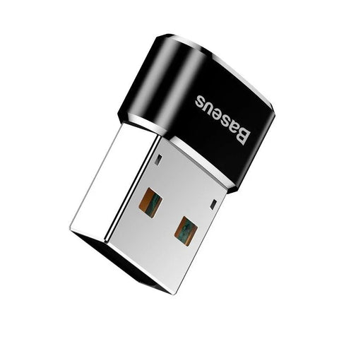 Baseus Adapter USB-C til USB-A, 5A - Sort