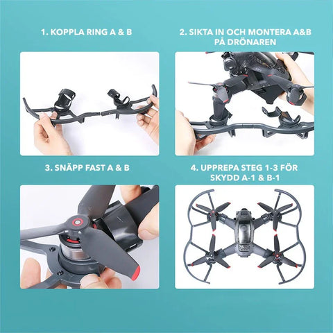 Propelbeskyttelse til DJI FPV
