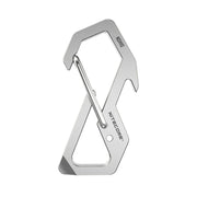 Nitecore NSH10 Multiuse Titanium Snap Hook - Karbinhake / Nyckelring i Titan - Action King